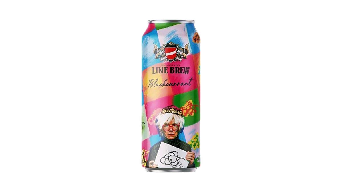 Пивной напиток Line Brew Blackcurrant 0,568 л