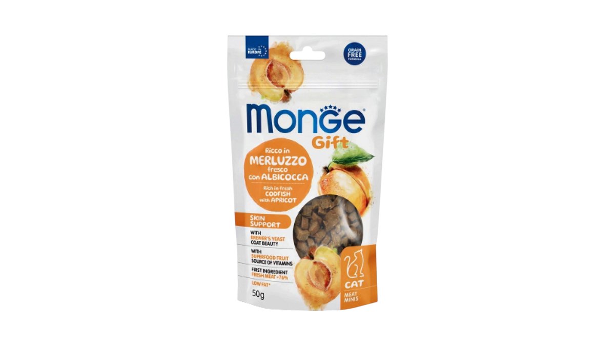Monge Gift Codfish With Apricot Skin Support 50gr