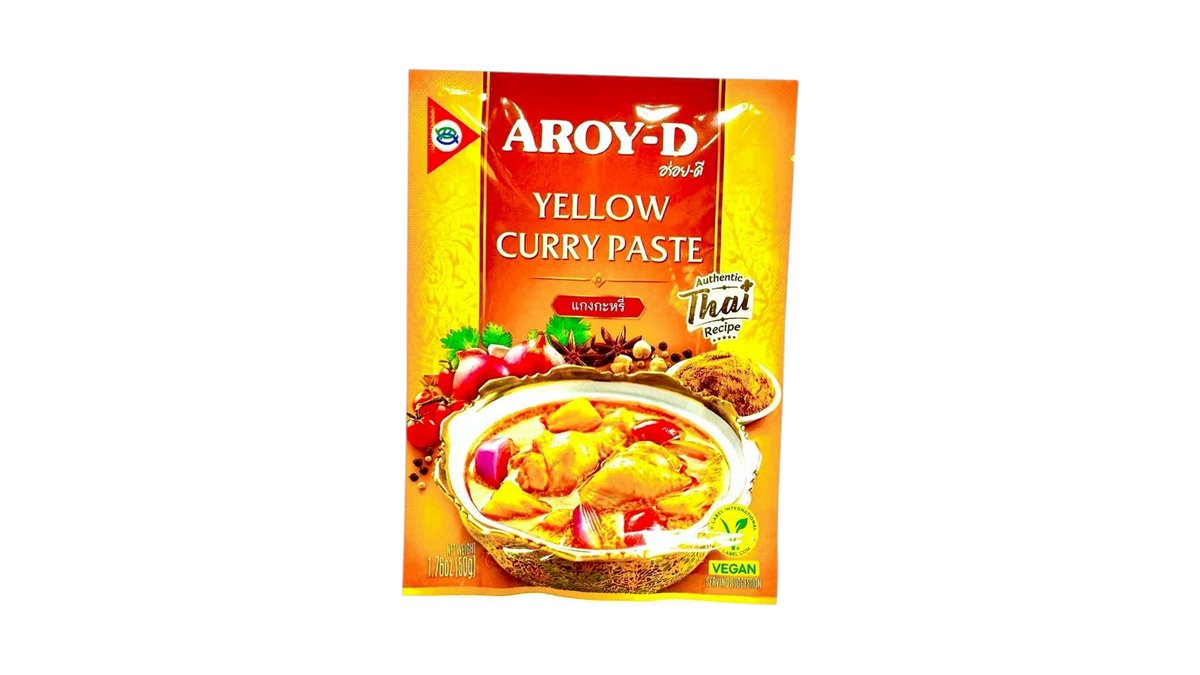 AROY-D Pasta žlté kari