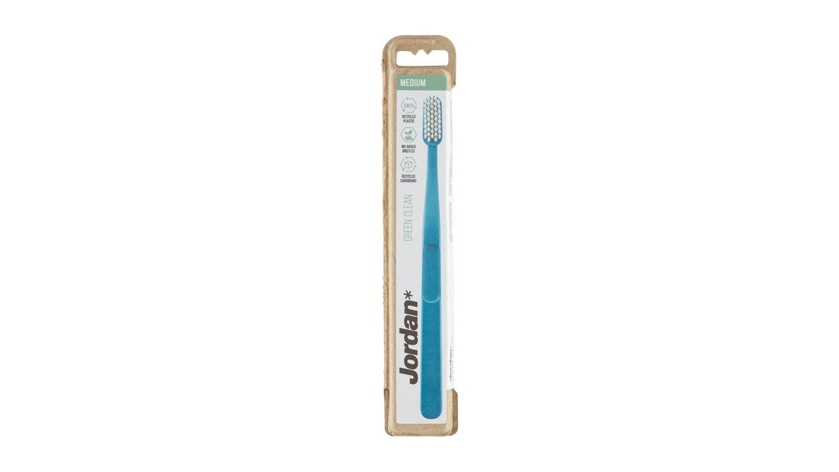 Tandbørste medium, Jordan Clean Smile Care