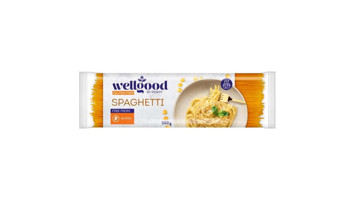 Wellgood Spaghetti kukuřičné těstoviny bezvaječné sušené 500g