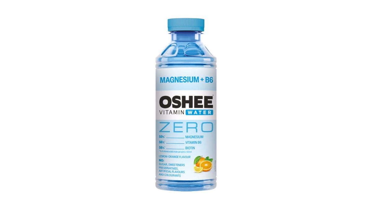 Oshee Vitamínová voda Magnézium+B6 Zero 555ml