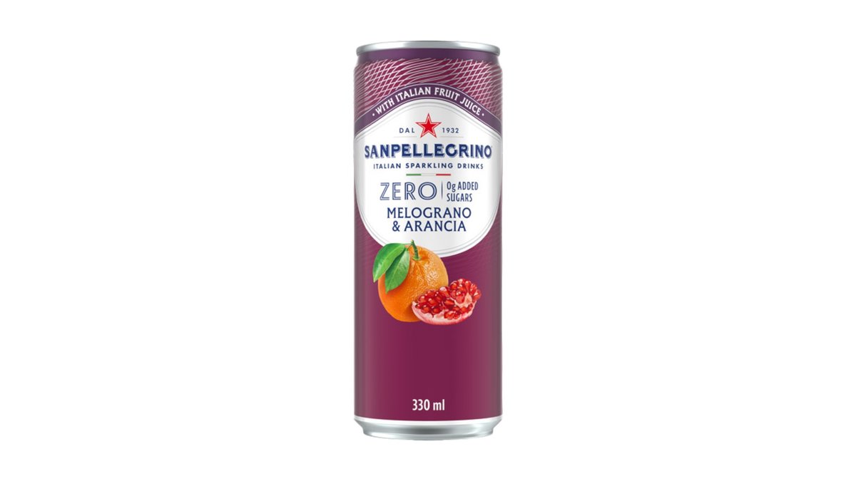 *San Pellegrino Zero Gr.jablko&Pomaranč 330ml