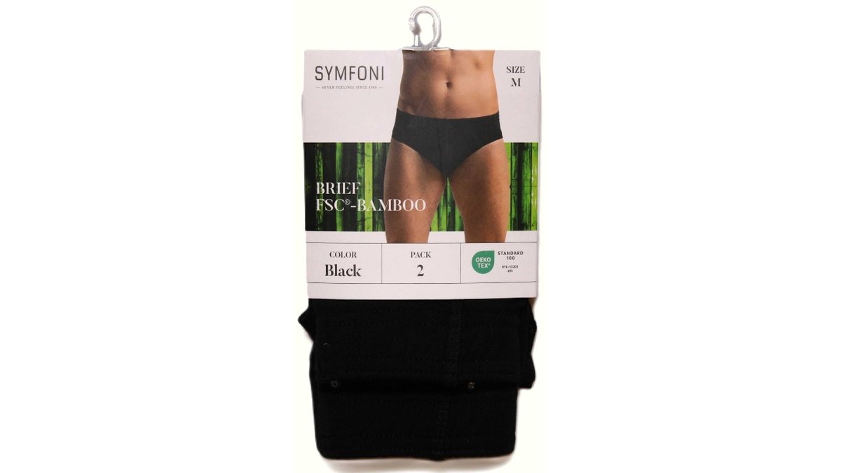 Brief 2 Pk Fsc Bamboo Xl