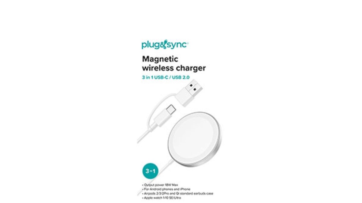 Magnetic lader wireless 1 stk.