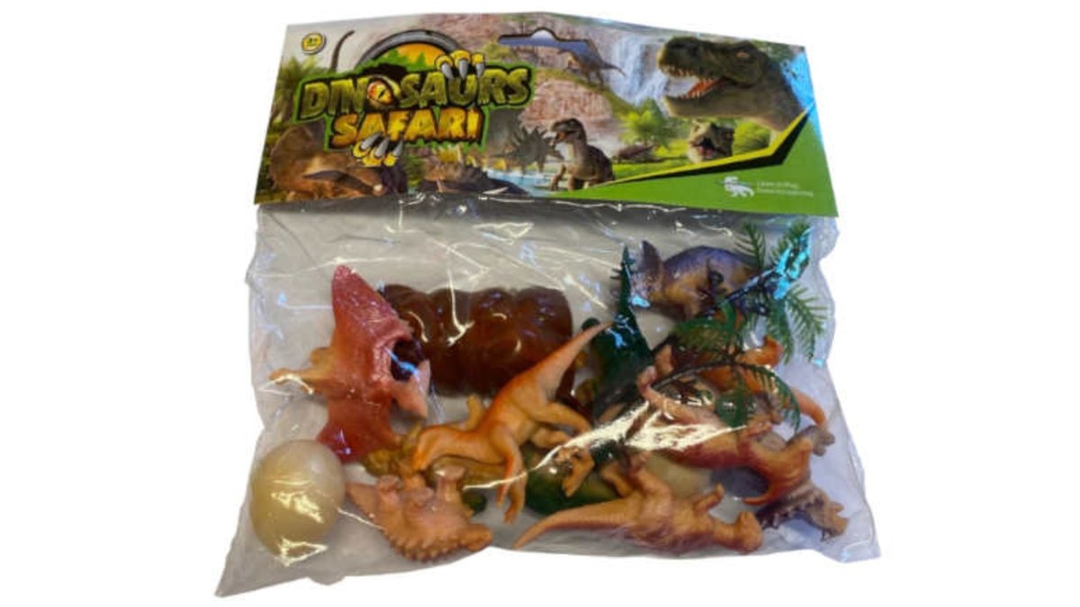 Dinosaurer ps med 12 stk 12 stk.