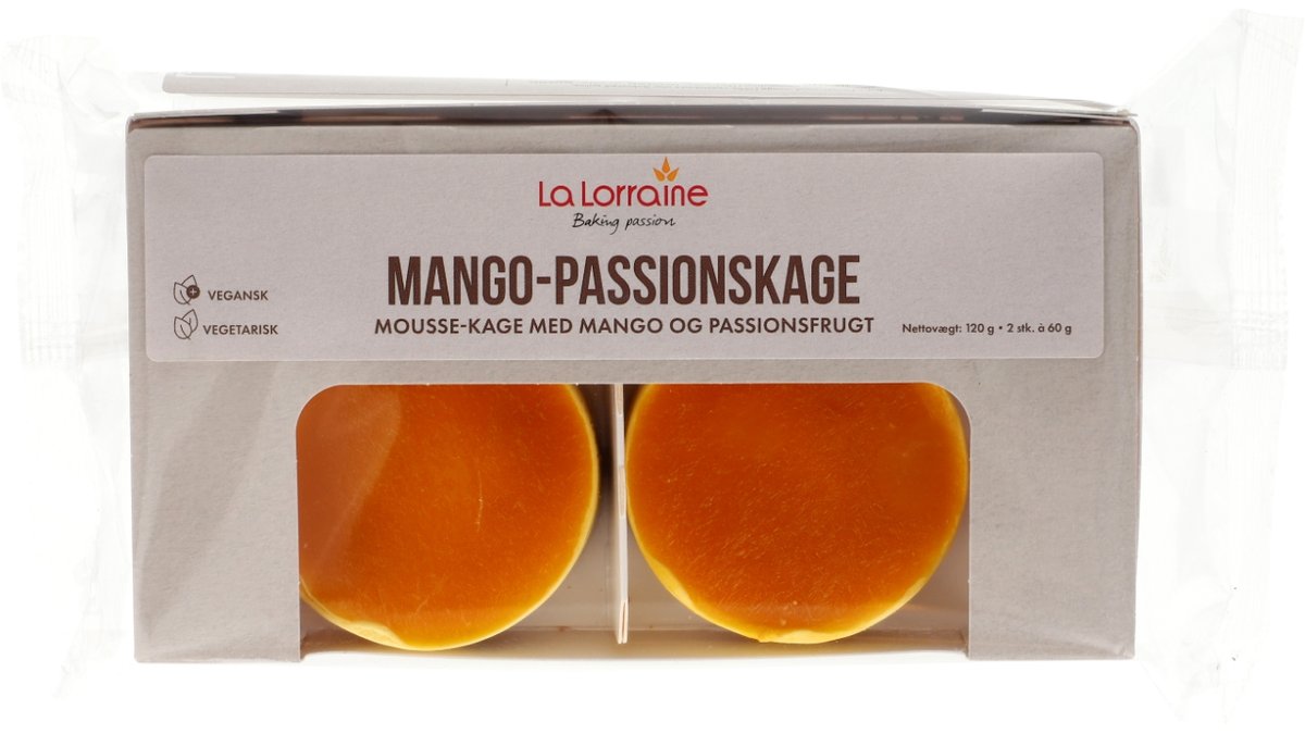 Mango-passionskage 2 stk 140 g