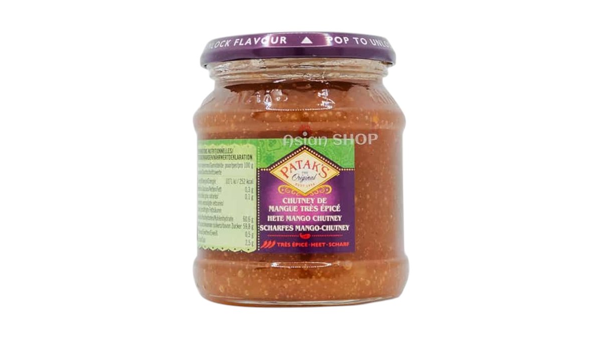 PATAKS Chutney ostré mango