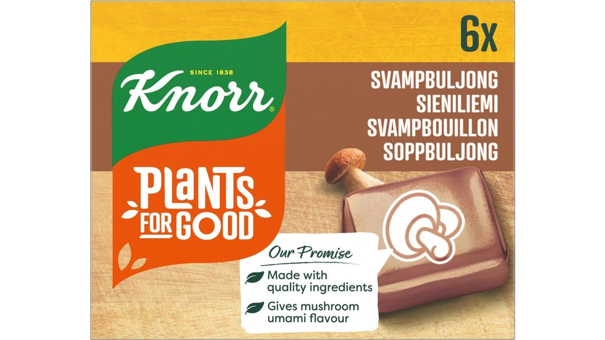 Knorr Svampbuljong, 6-pack