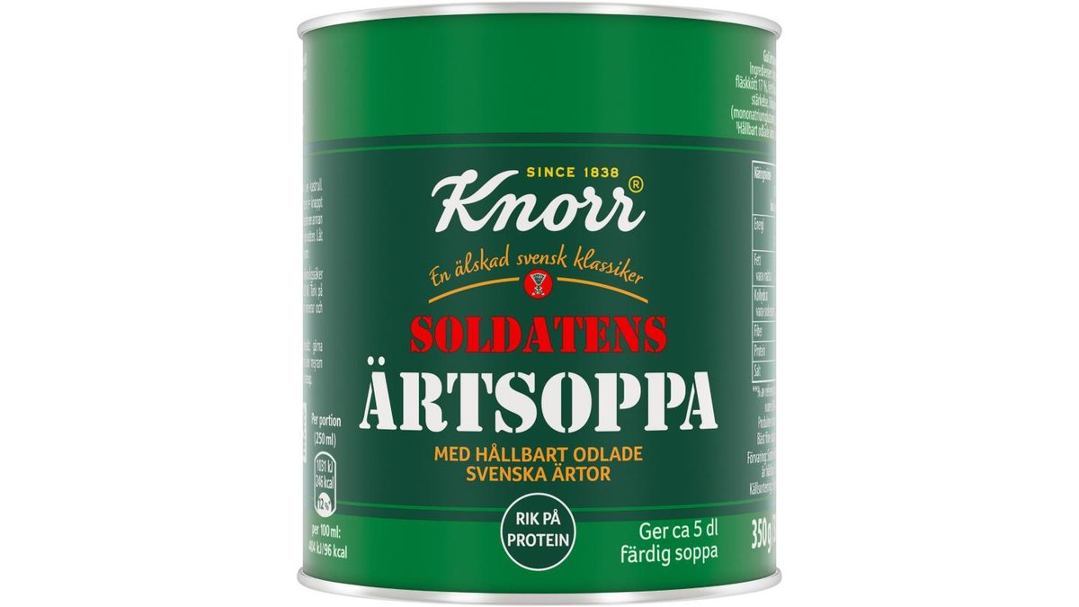 Knorr Ärtsoppa Soldatens, 350 ml