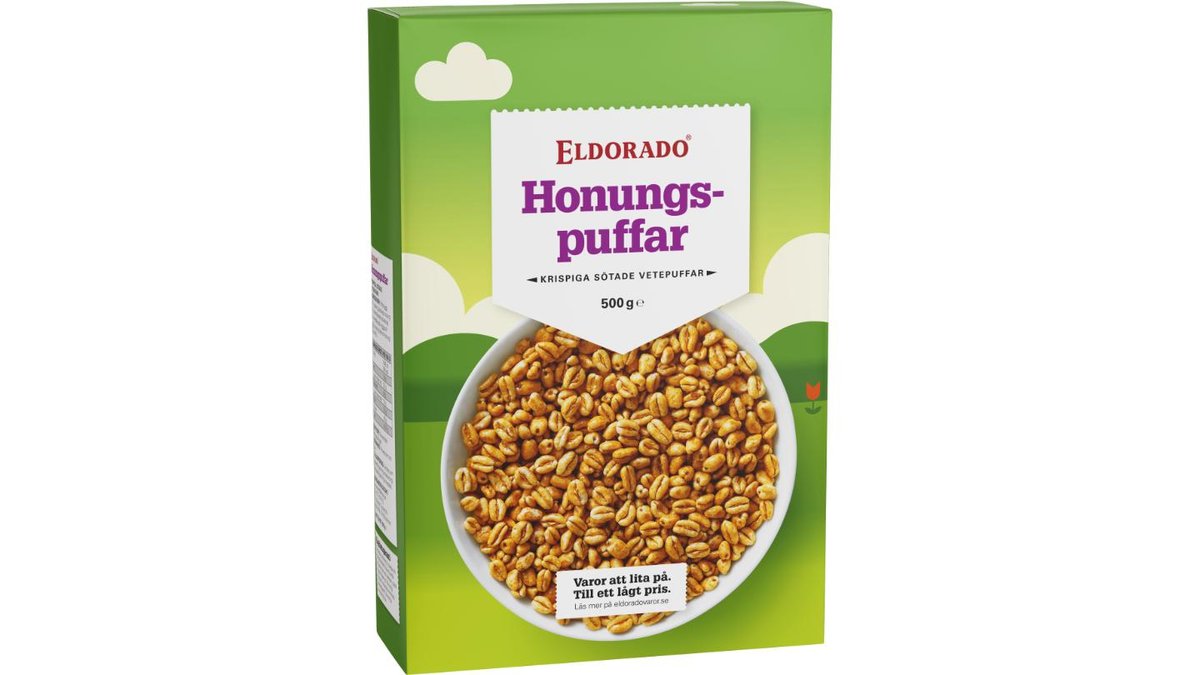 Eldorado Honungspuffar, 500 g
