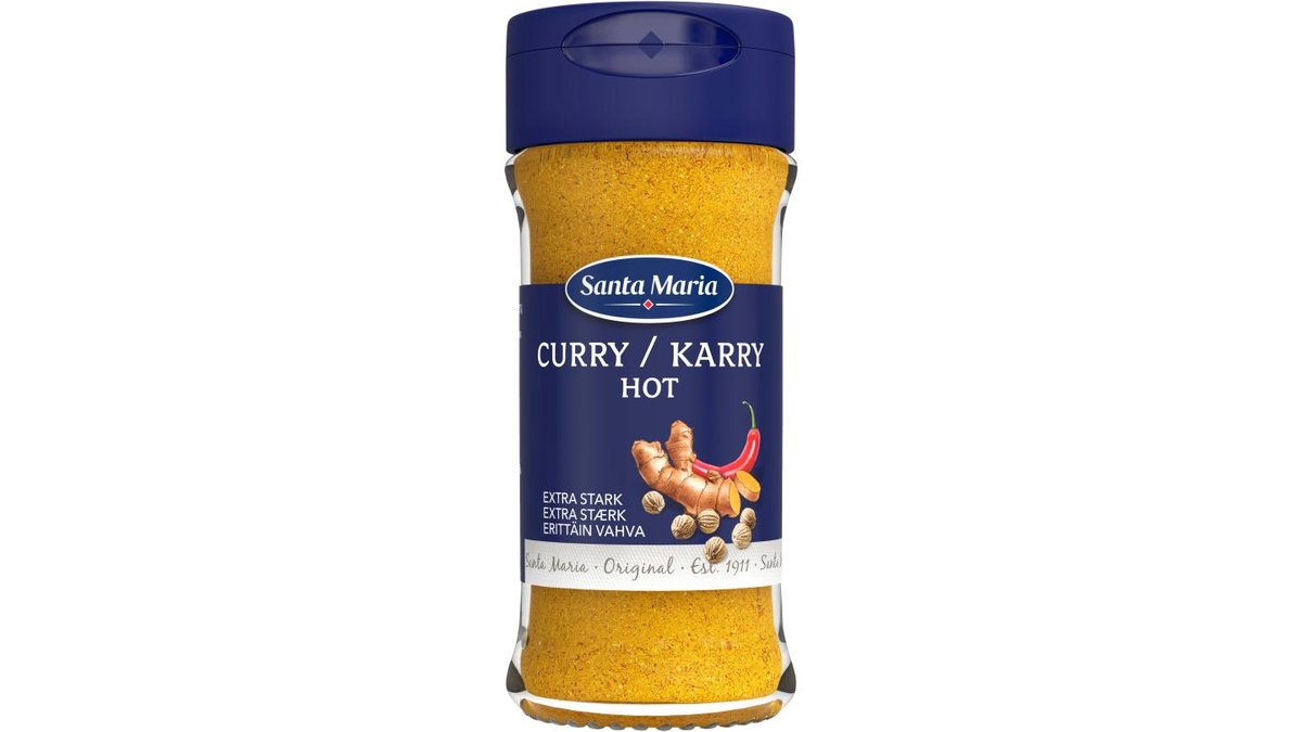 Santa Maria Curry Extra Stark, 34 g