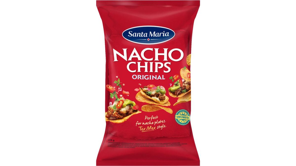 Santa Maria Nachochips Original, 475 g