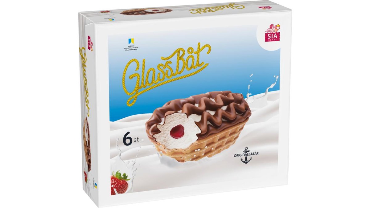 ❄️ SIA Glassbåtar, 6-pack