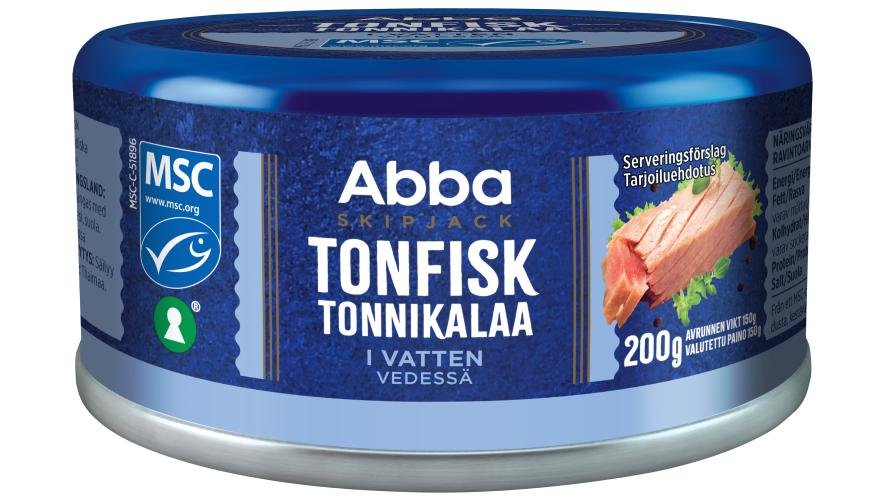 Abba Tonfisk i Vatten, 200 g