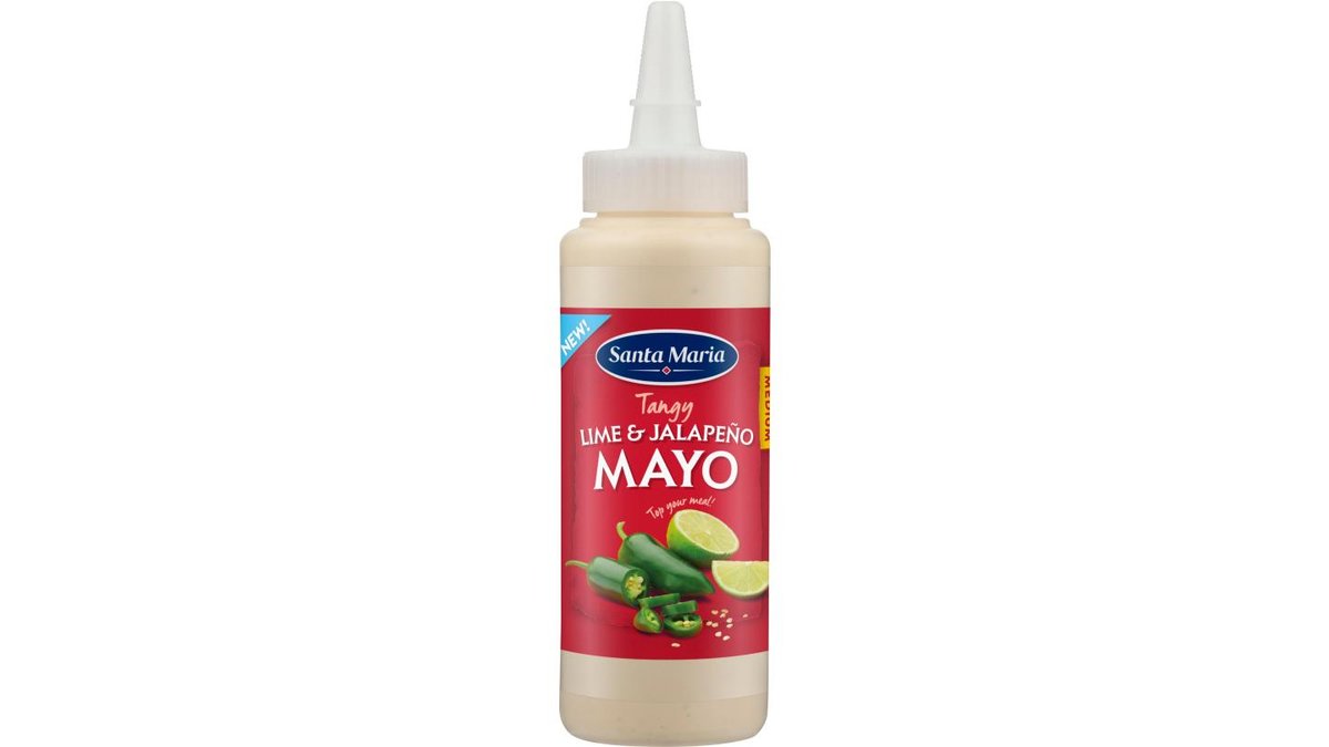Santa Maria Mayo Lime Jalapeno, 250 ml