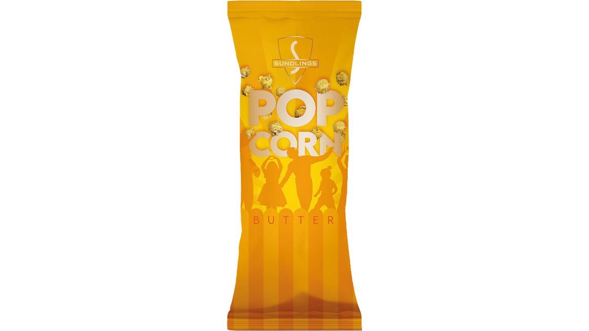 Sundlings Smörpopcorn, 100 g