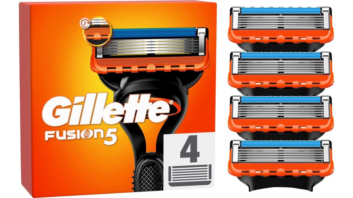 Gillette Rakblad Fusion5 ,4 st