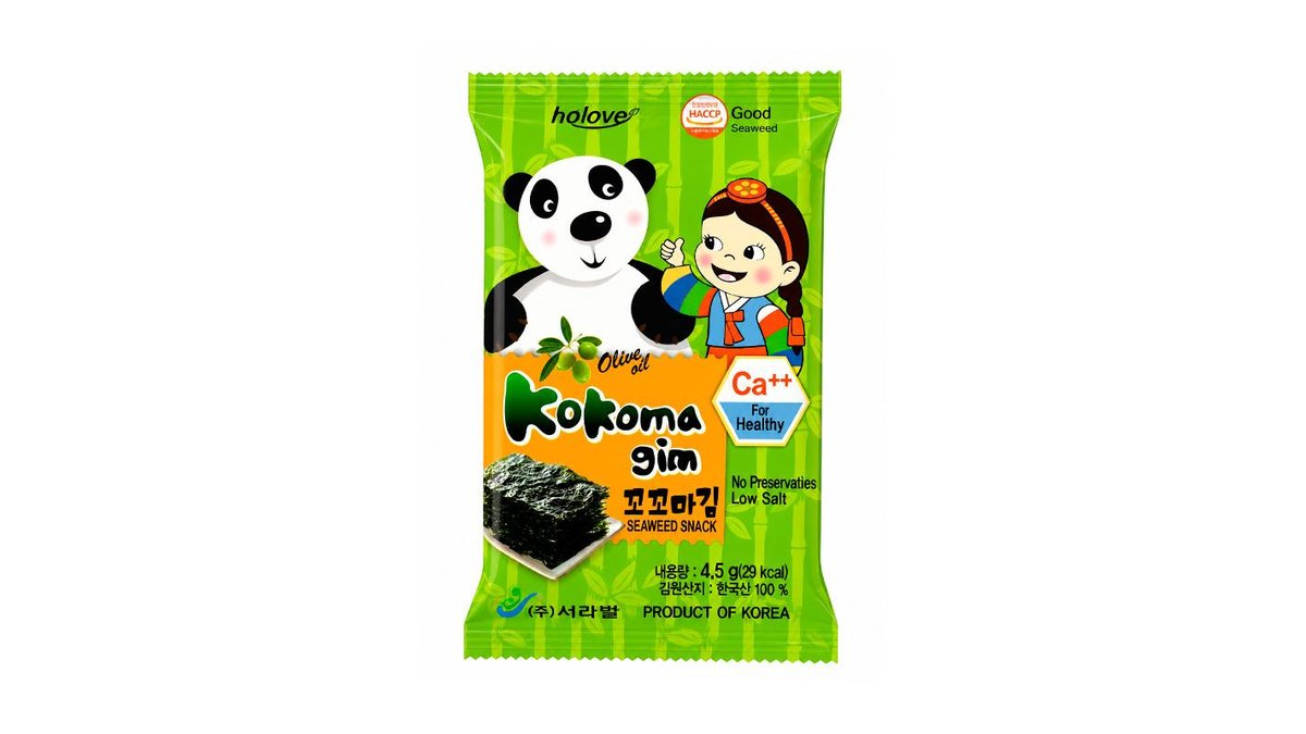 Нори Haesarang Olive Oil 4,5 г