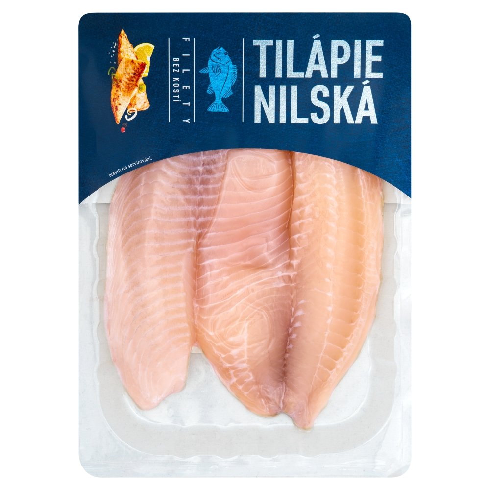 Tilápie nilská filet bez kosti Ryby PM cena za 100g