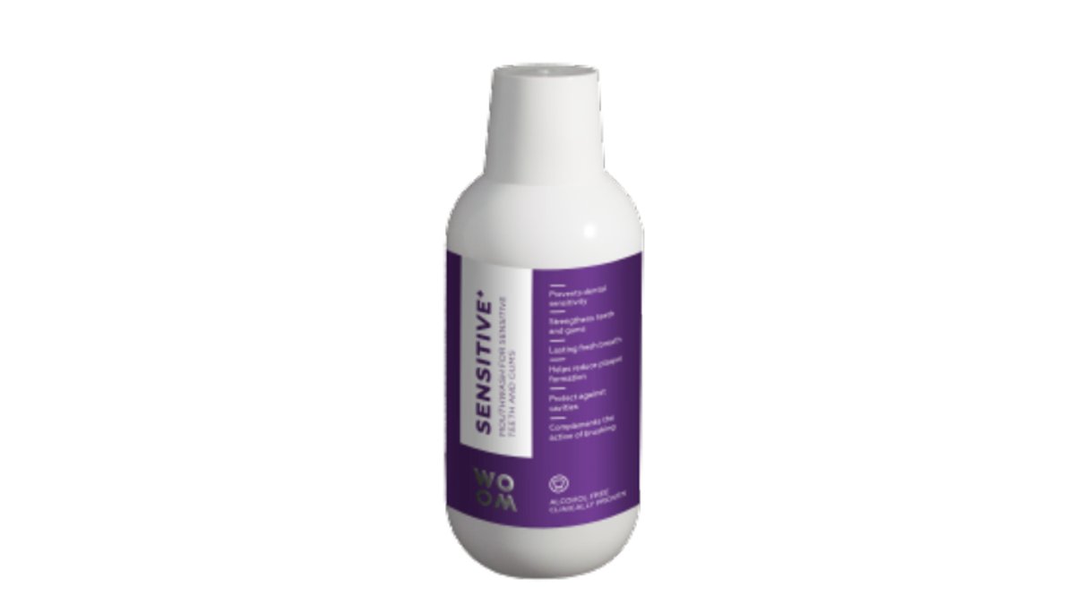 Woom Sensitive+ ústní voda 500 ml