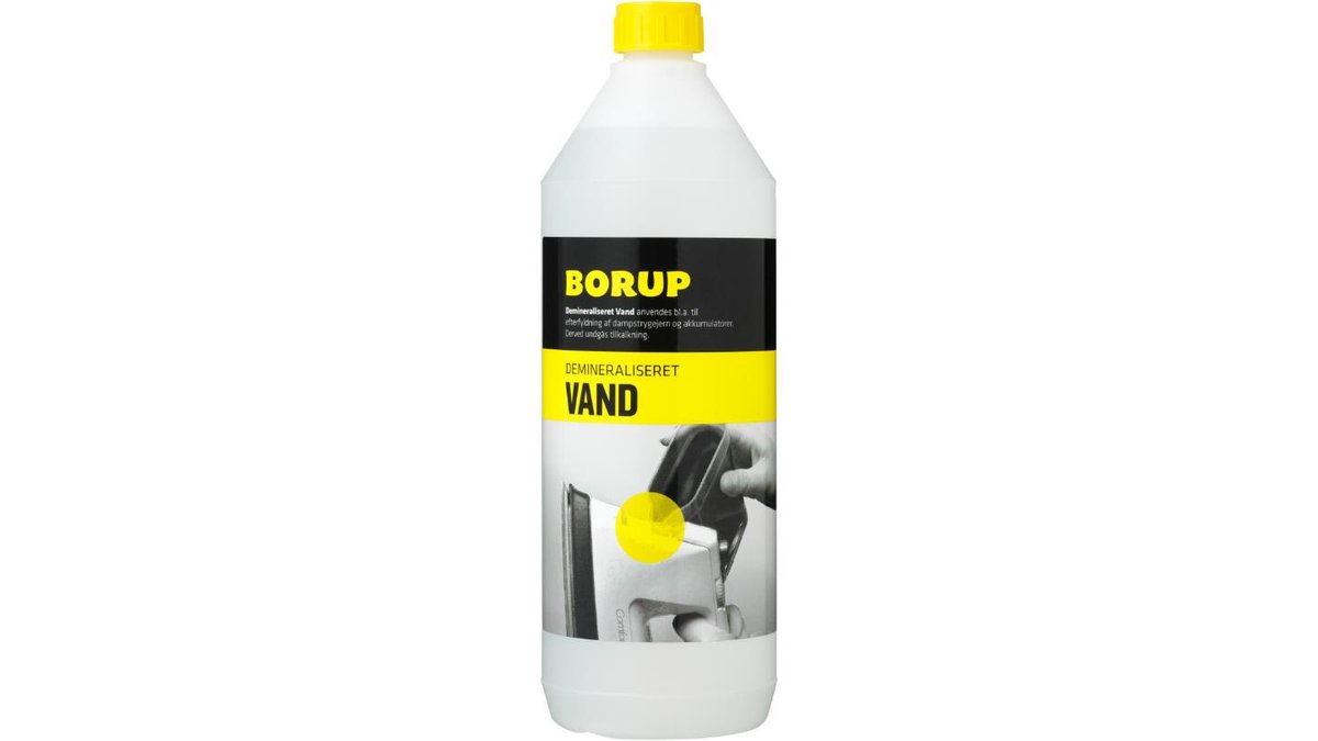 Demineraliseret vand, Borup