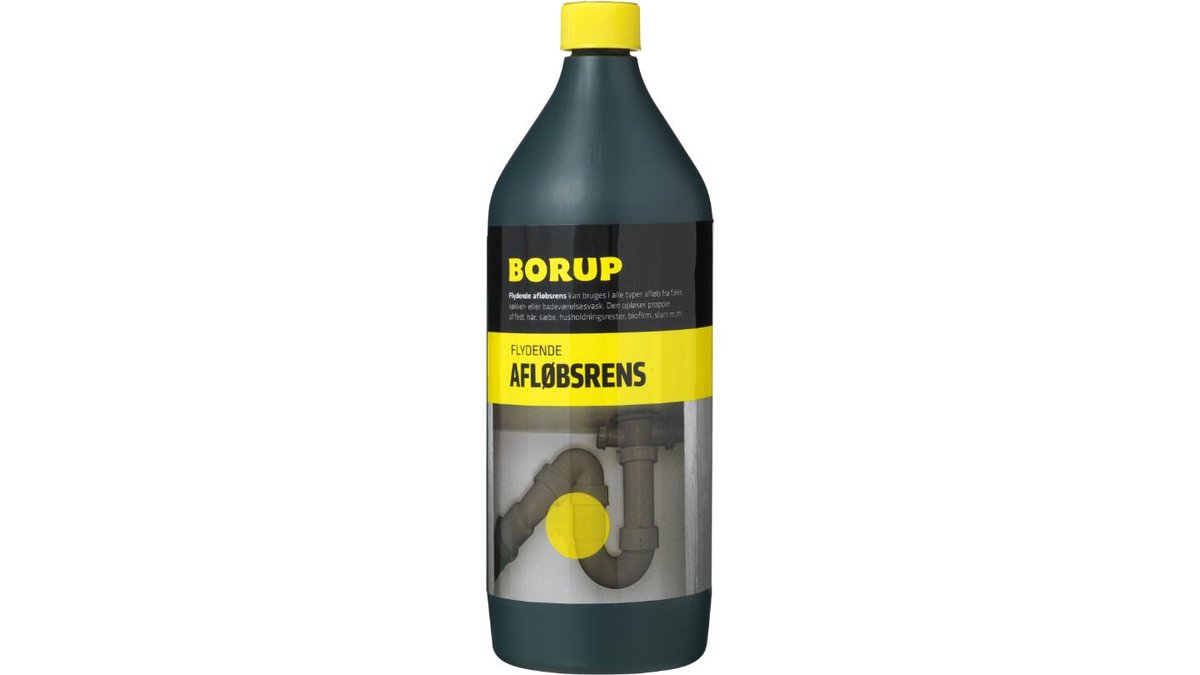 Afløbsrens, Borup