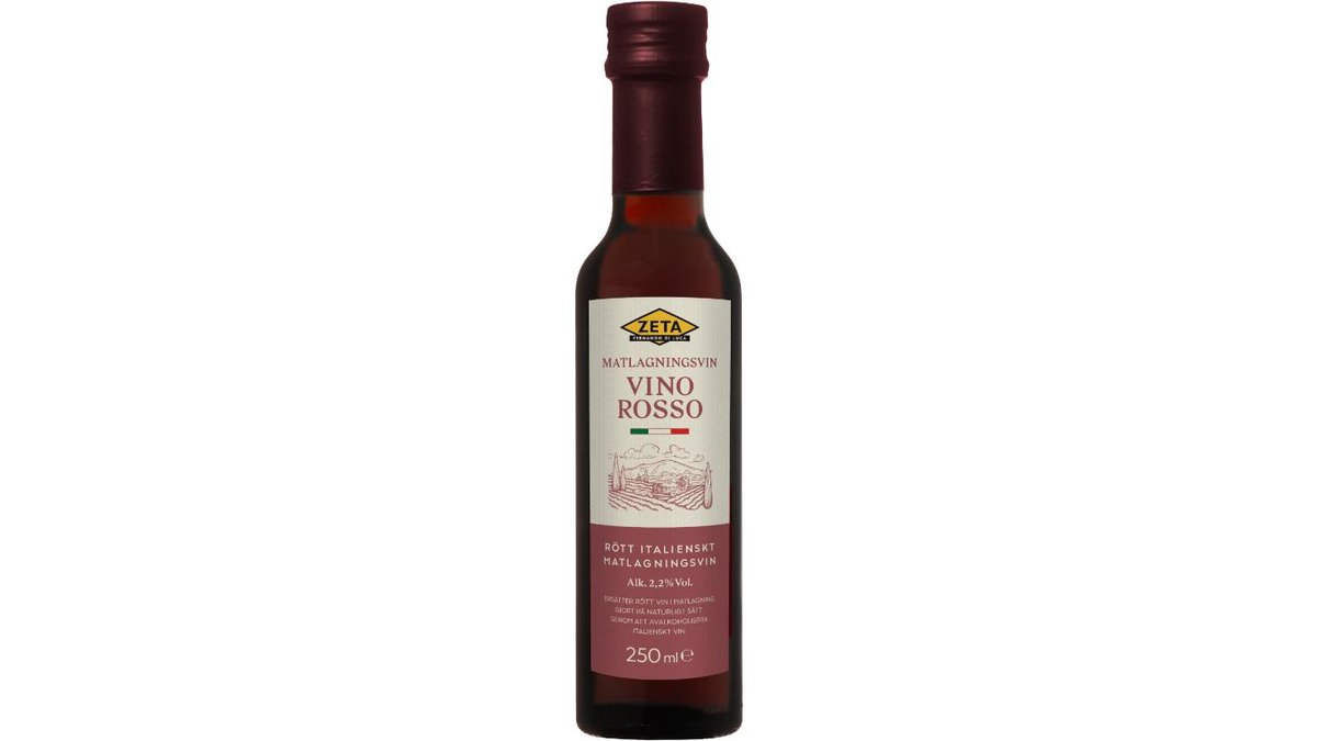 Zeta Matlagningsvin Rött, 250 ml