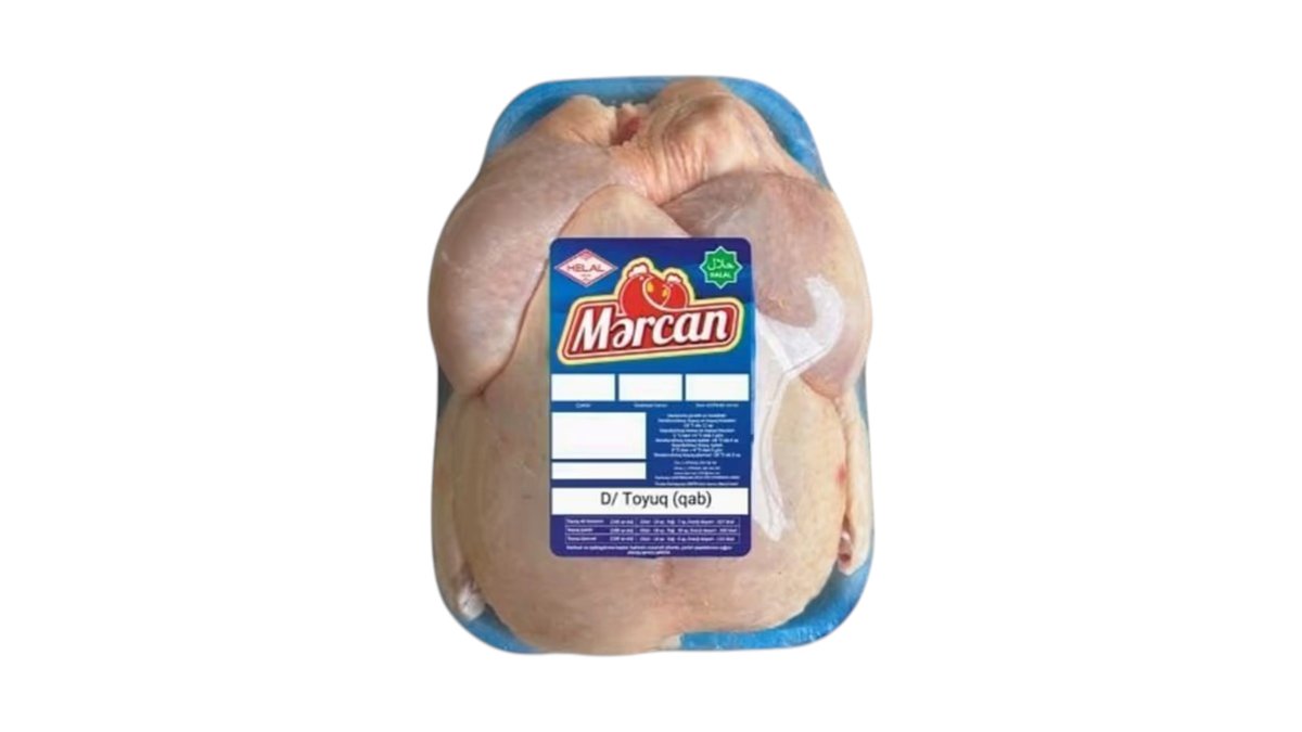 Mercan Təzə Toyuq Qabda kq