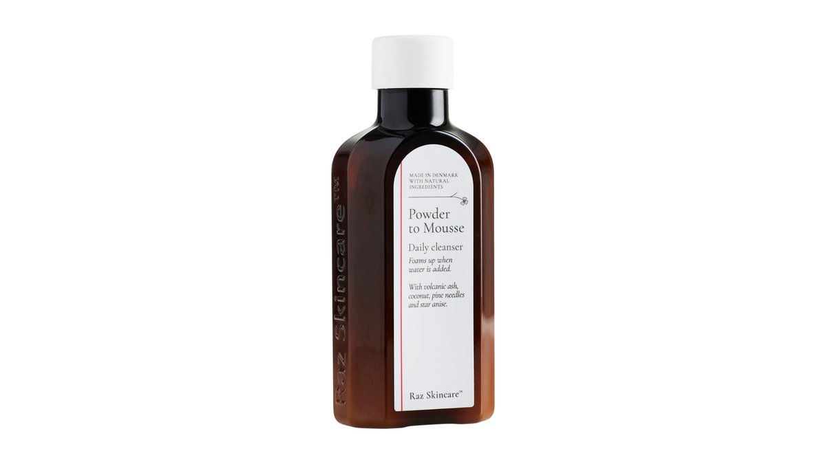 Powder to Mousse ansigtsrens, Raz Skincare 50 g