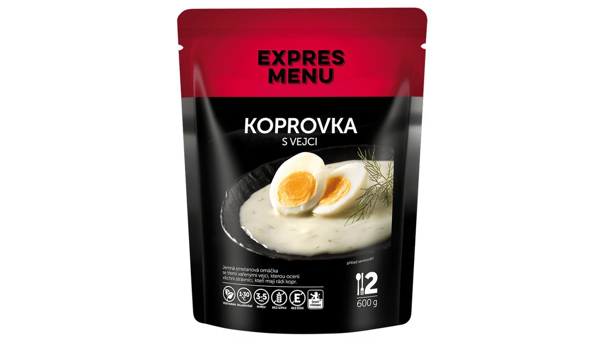 EXPRES MENU Koprovka s vejci 2 porce 600 g