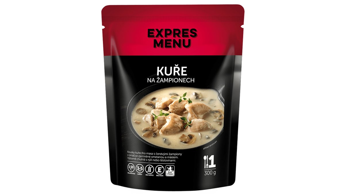 EXPRES MENU Kuře na žampionech 300 g