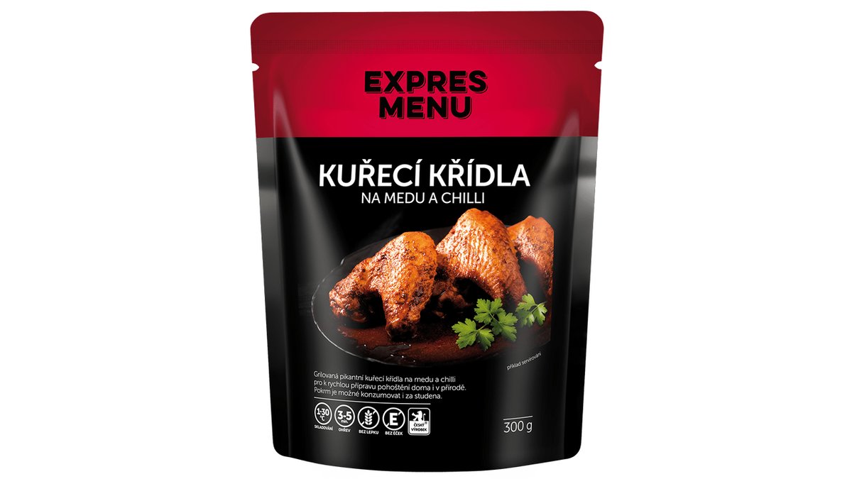 EXPRES MENU Kuřecí křídla na medu a chilli 600 g