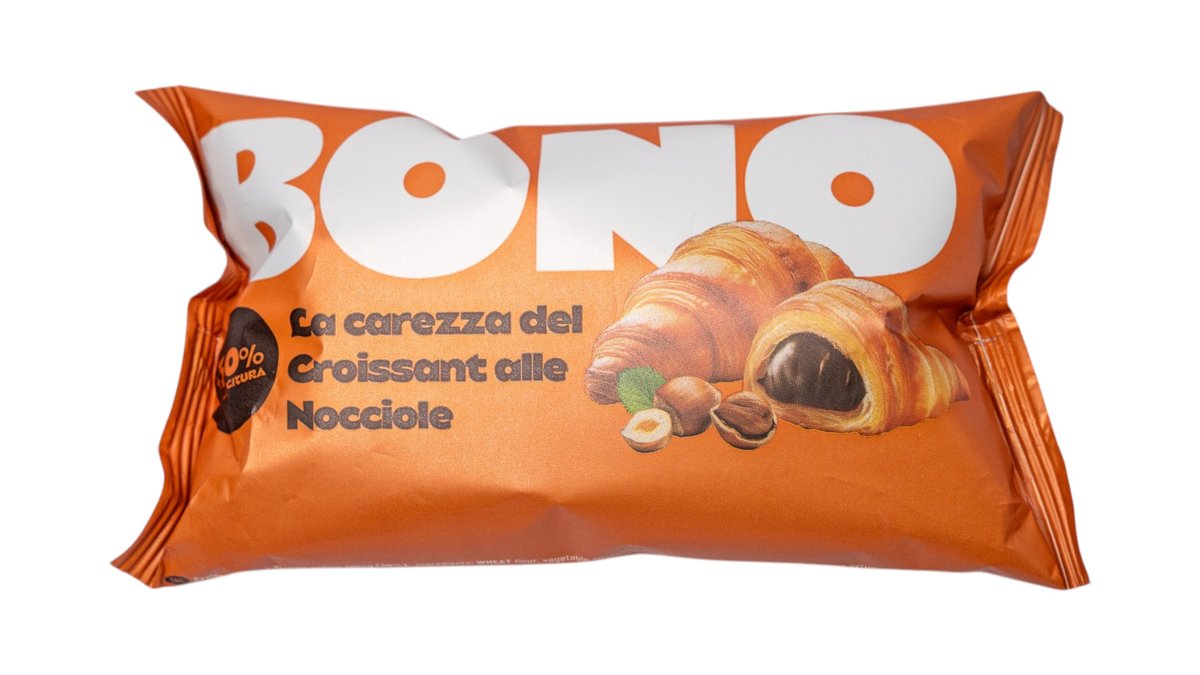 Bono Croissant Hazelnut 60Gr