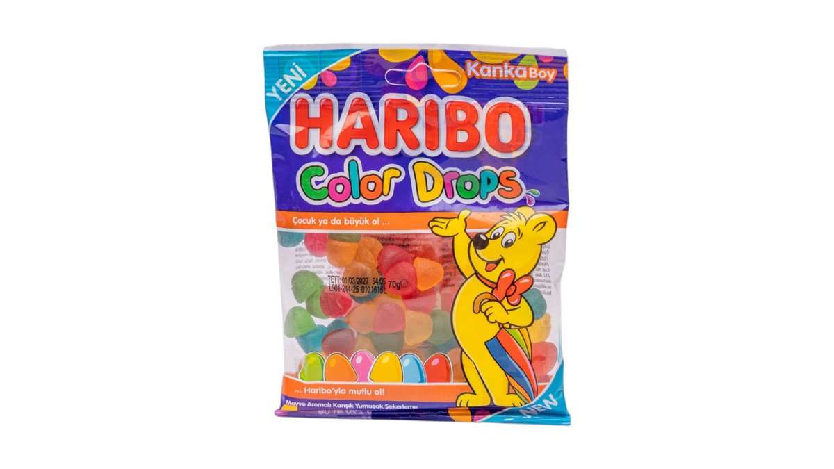 Haribo Color Drops 100Gr
