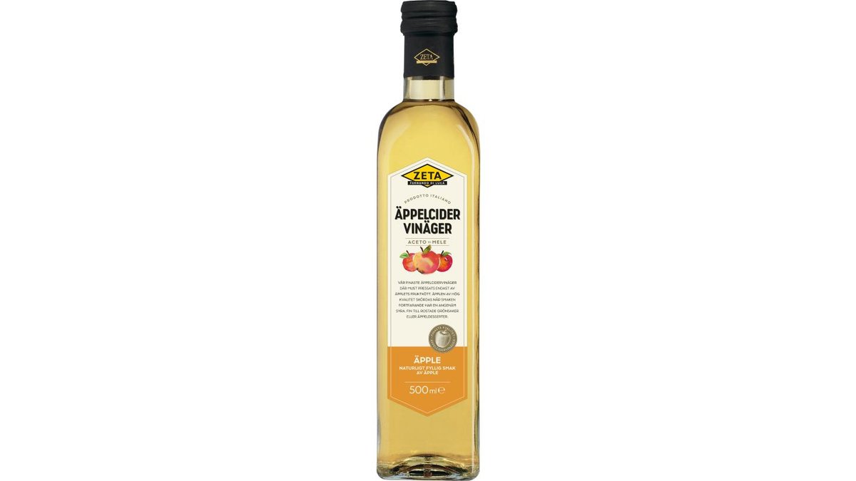 Zeta Äppelcidervinäger, 500 ml