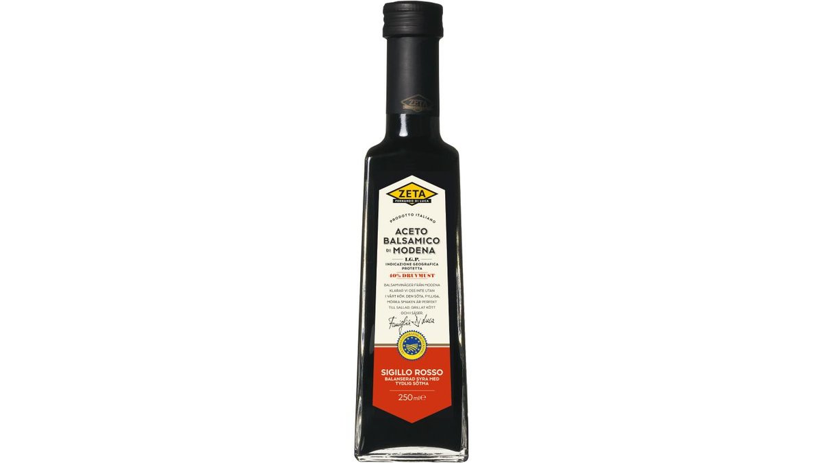 Zeta Balsamvinäger Sigillo Rosso, 250 ml