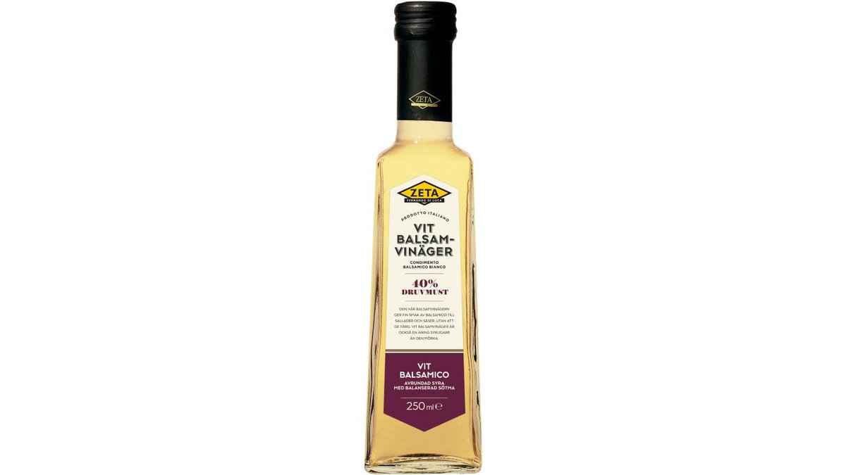 Zeta Balsamvinäger Vit, 250 ml