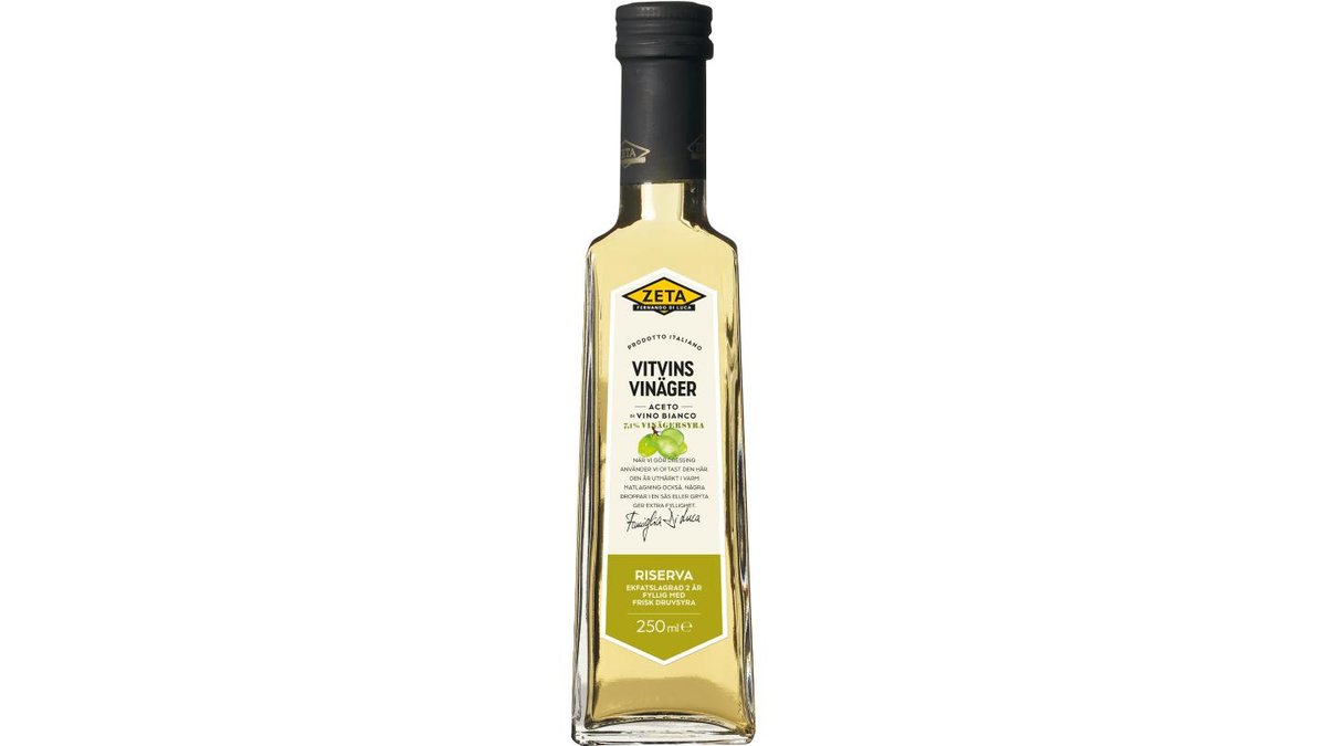 Zeta Vitvinsvinäger, 250 ml
