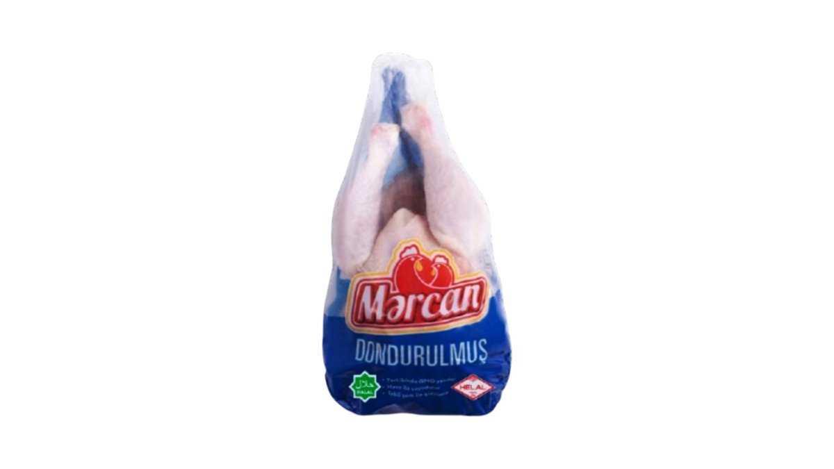 Mərcan Donmuş Toyuq Paketdə kq 10901