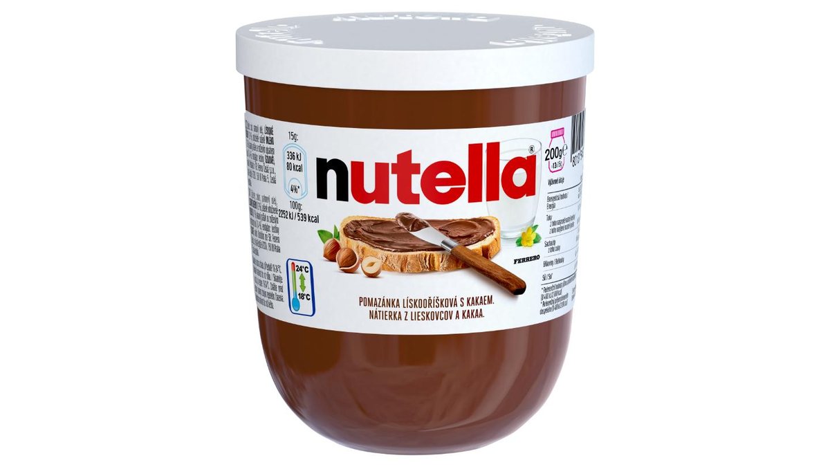 Nutella Pomazánka s lískovými ořechy a kakaem 200g