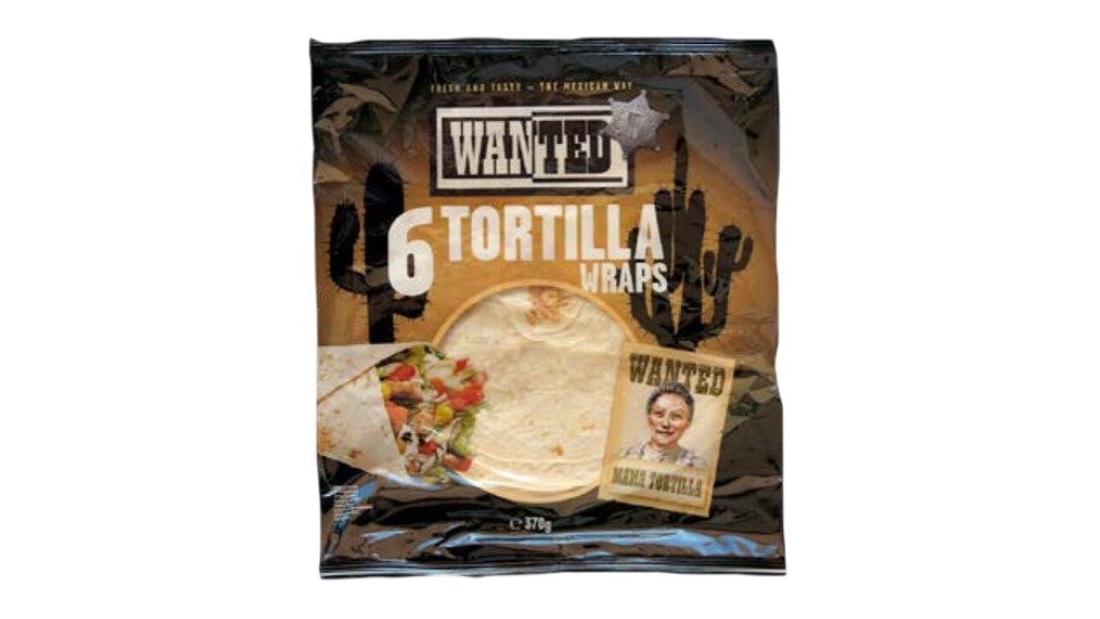 Wanted Tortilla 6kpl 370g
