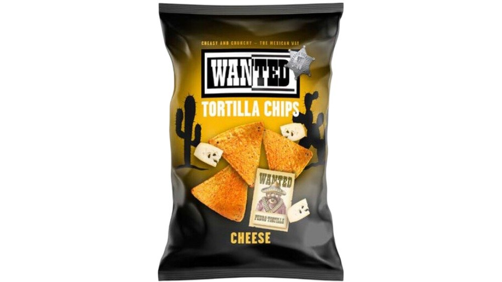 Wanted juustonmakuiset tortillasipsit 200g