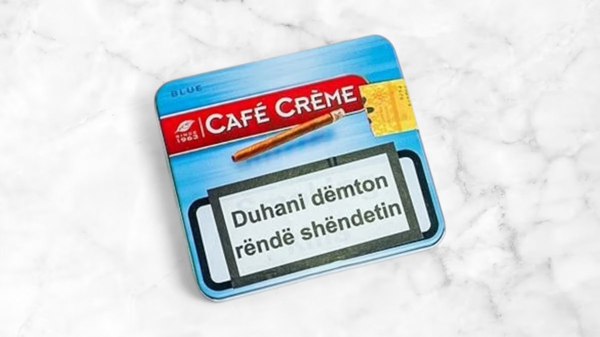 Cafe Creme Mini Blue 10pcs - Menu Item