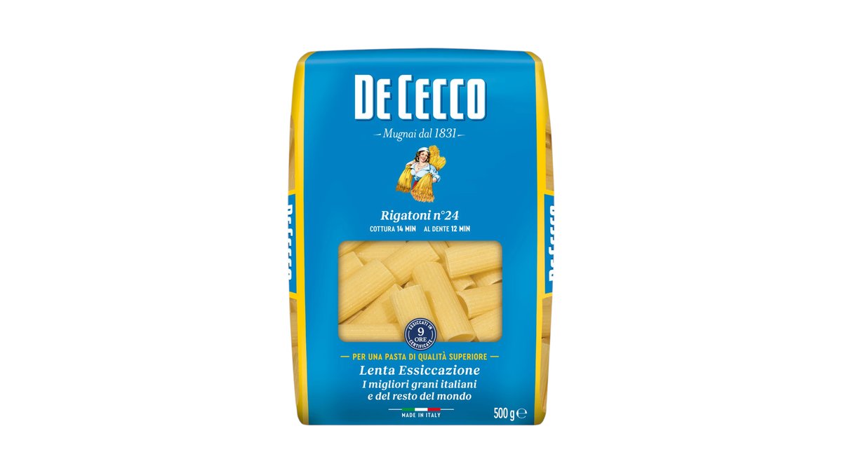 Cestoviny Rigatoni nevaječné (112033)