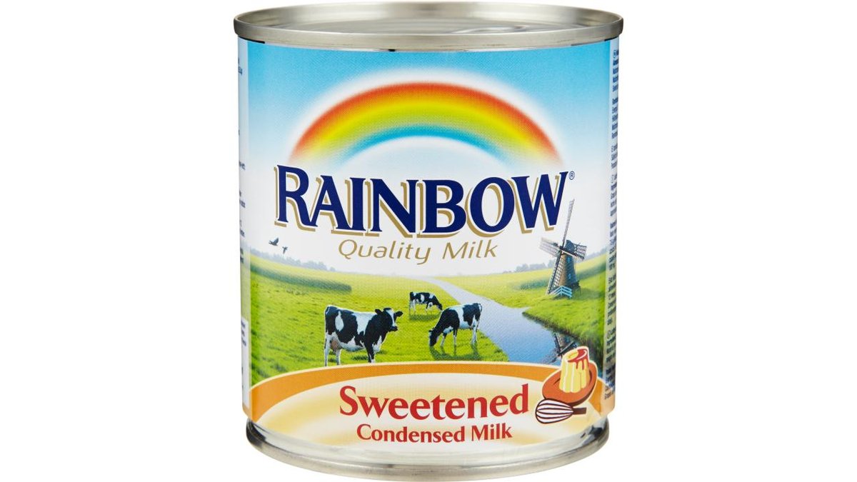 Rainbow Kondenserad Mjölk Sötad, 397 g