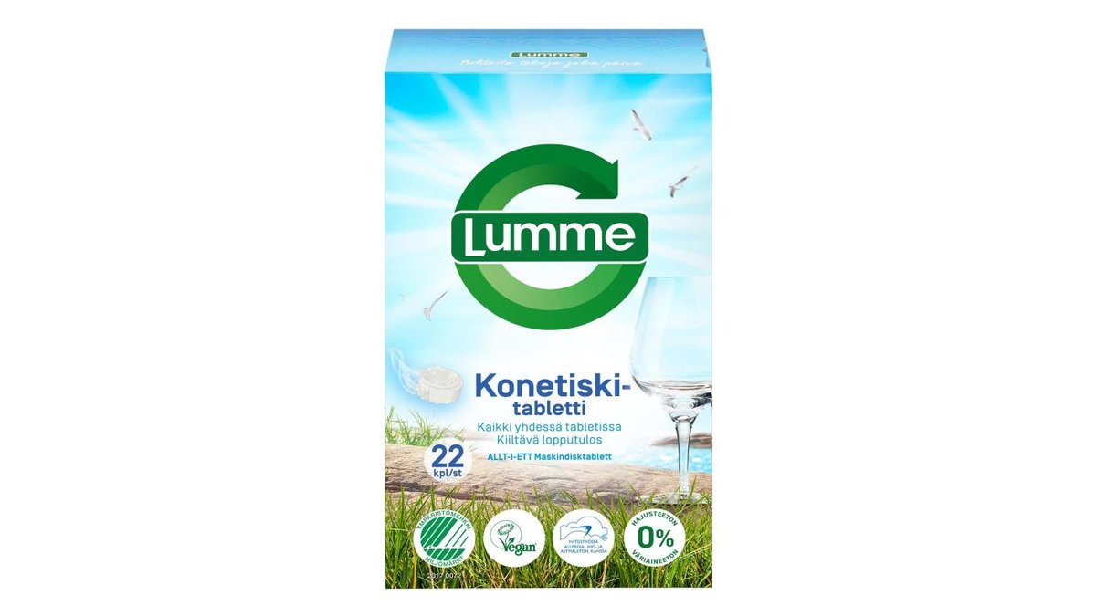 Lumme konetiskitabletti 22tabl
