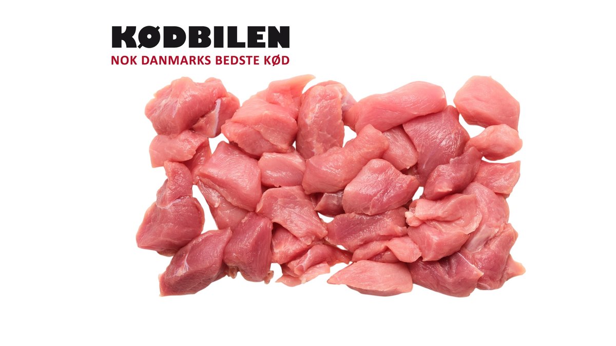 Kødbilen Grisekød i tern økologisk