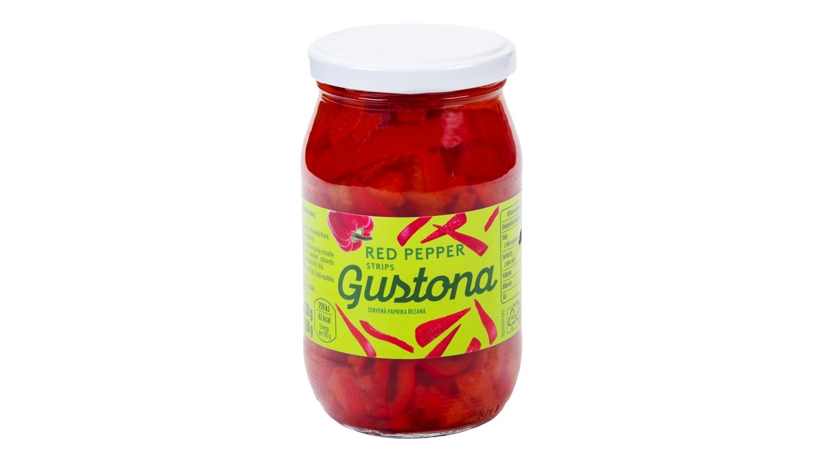 Gustona Paprika řezaná