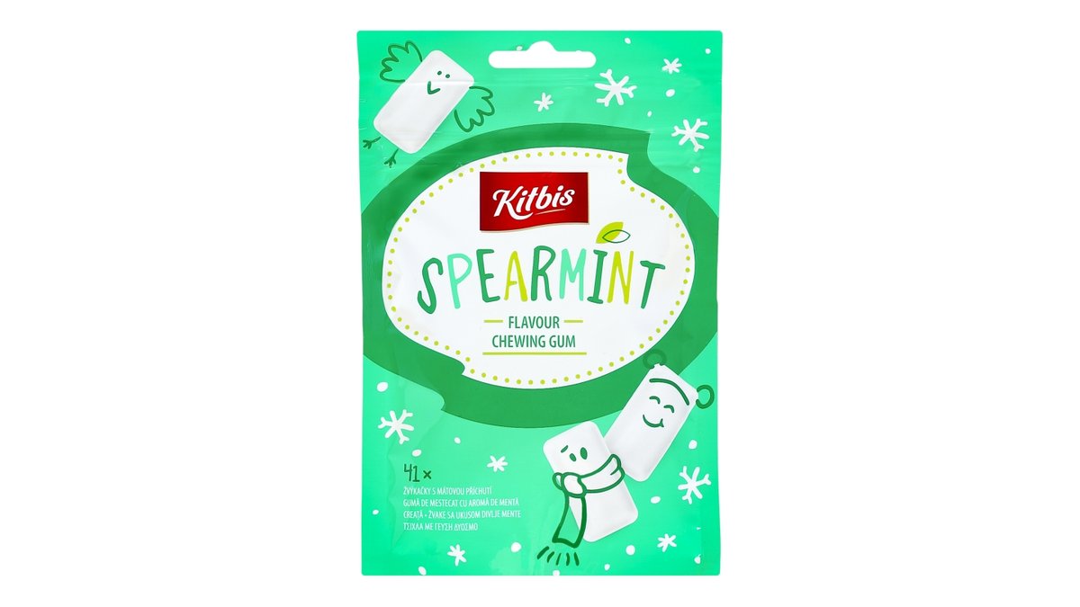 Kitbis Spearmint žvýkačky